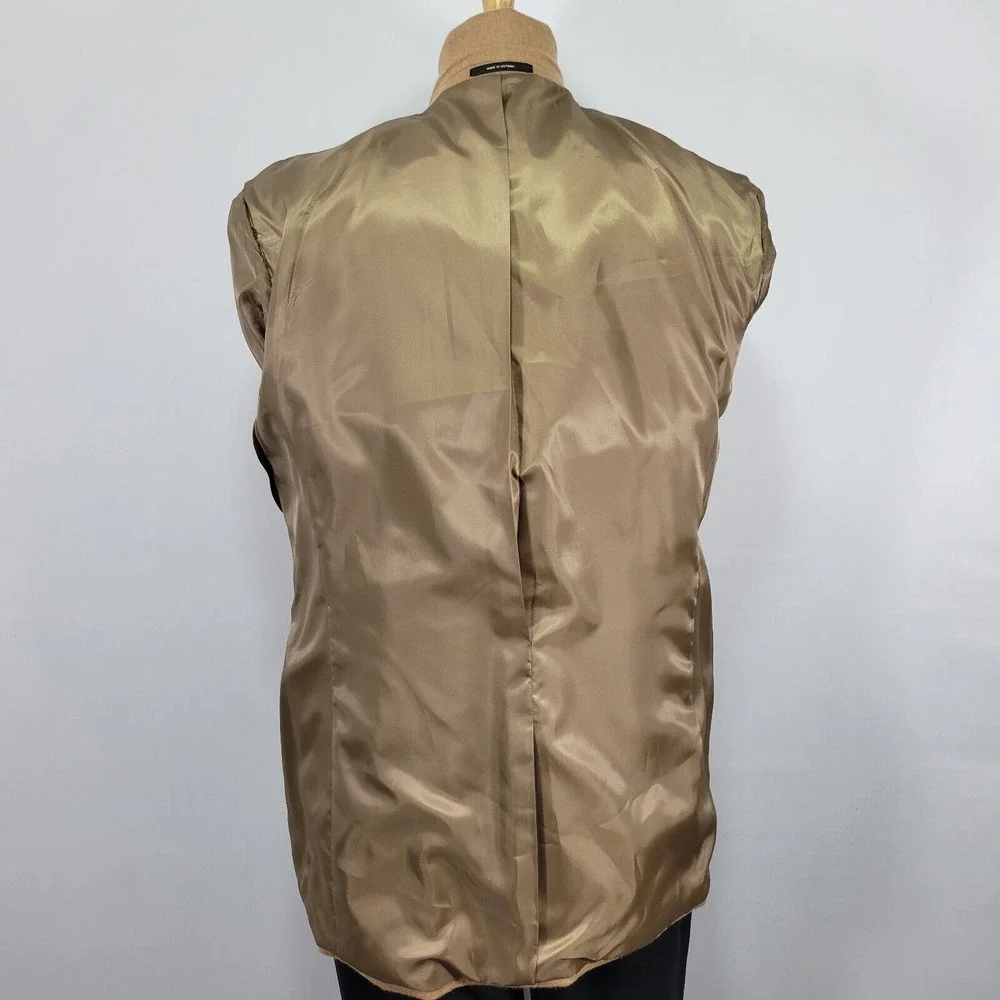Eagle Men's‎ Sport Coat Blazer Two Button Beige 100% Camel Hair Size 42L NEW